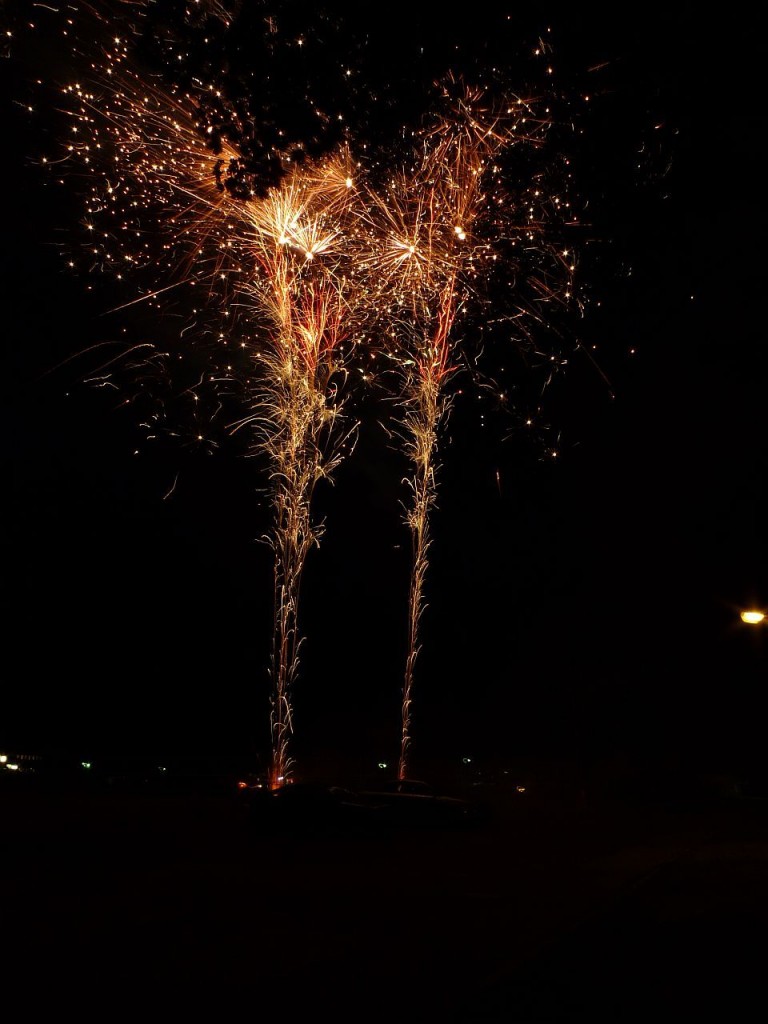 Abschließendes Feuerwerk